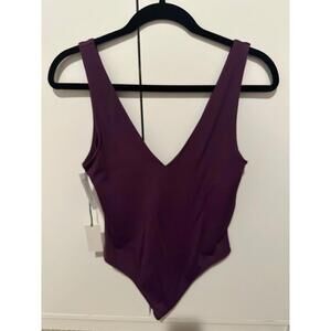 Aritzia Babaton Bodysuit Purple
